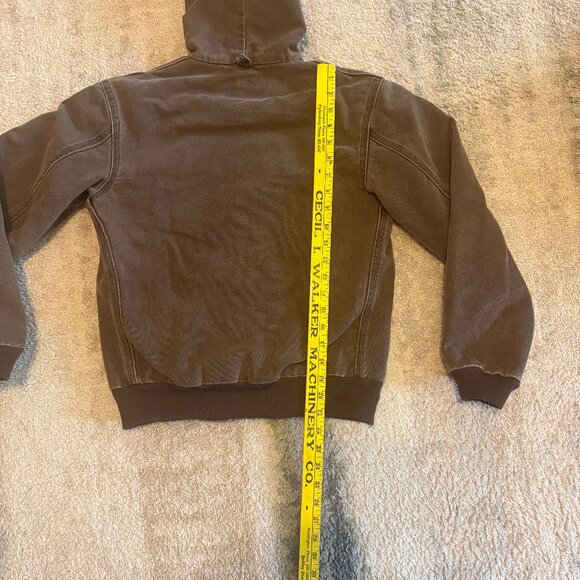 Vintage Youth Large Chocolate Brown Carhartt Jacket - Picture 8 of 10